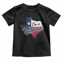 I Am A Talafreako James Talarico Toddler T Shirt US Senate Vintage Texas Map