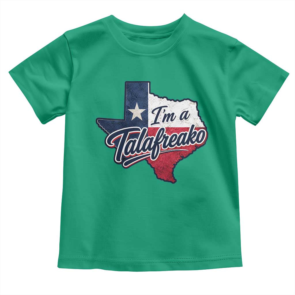 I Am A Talafreako James Talarico Toddler T Shirt US Senate Vintage Texas Map