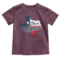 I Am A Talafreako James Talarico Toddler T Shirt US Senate Vintage Texas Map
