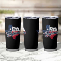 I Am A Talafreako James Talarico Tumbler Cup US Senate Vintage Texas Map