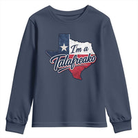 I Am A Talafreako James Talarico Youth Sweatshirt US Senate Vintage Texas Map