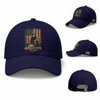 America's 250th Abraham Lincoln Playing Guitar 1776 2026 Baseball Cap Funny Electric Guitar Player
