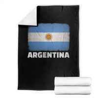 Vintage Argentina Flag Sun of May Argentinian Souvenir Throw Blanket