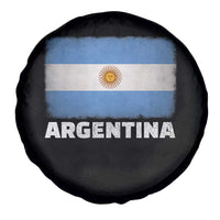 Vintage Argentina Flag Sun of May Argentinian Souvenir Spare Tire Cover