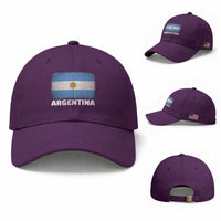Vintage Argentina Flag Sun of May Argentinian Souvenir Baseball Cap