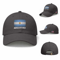 Vintage Argentina Flag Sun of May Argentinian Souvenir Baseball Cap
