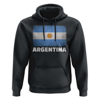 Vintage Argentina Flag Sun of May Argentinian Souvenir Hoodie