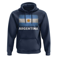 Vintage Argentina Flag Sun of May Argentinian Souvenir Hoodie