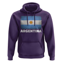 Vintage Argentina Flag Sun of May Argentinian Souvenir Hoodie