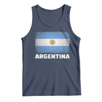 Vintage Argentina Flag Sun of May Argentinian Souvenir Tank Top