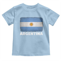 Vintage Argentina Flag Sun of May Argentinian Souvenir Toddler T Shirt