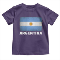 Vintage Argentina Flag Sun of May Argentinian Souvenir Toddler T Shirt