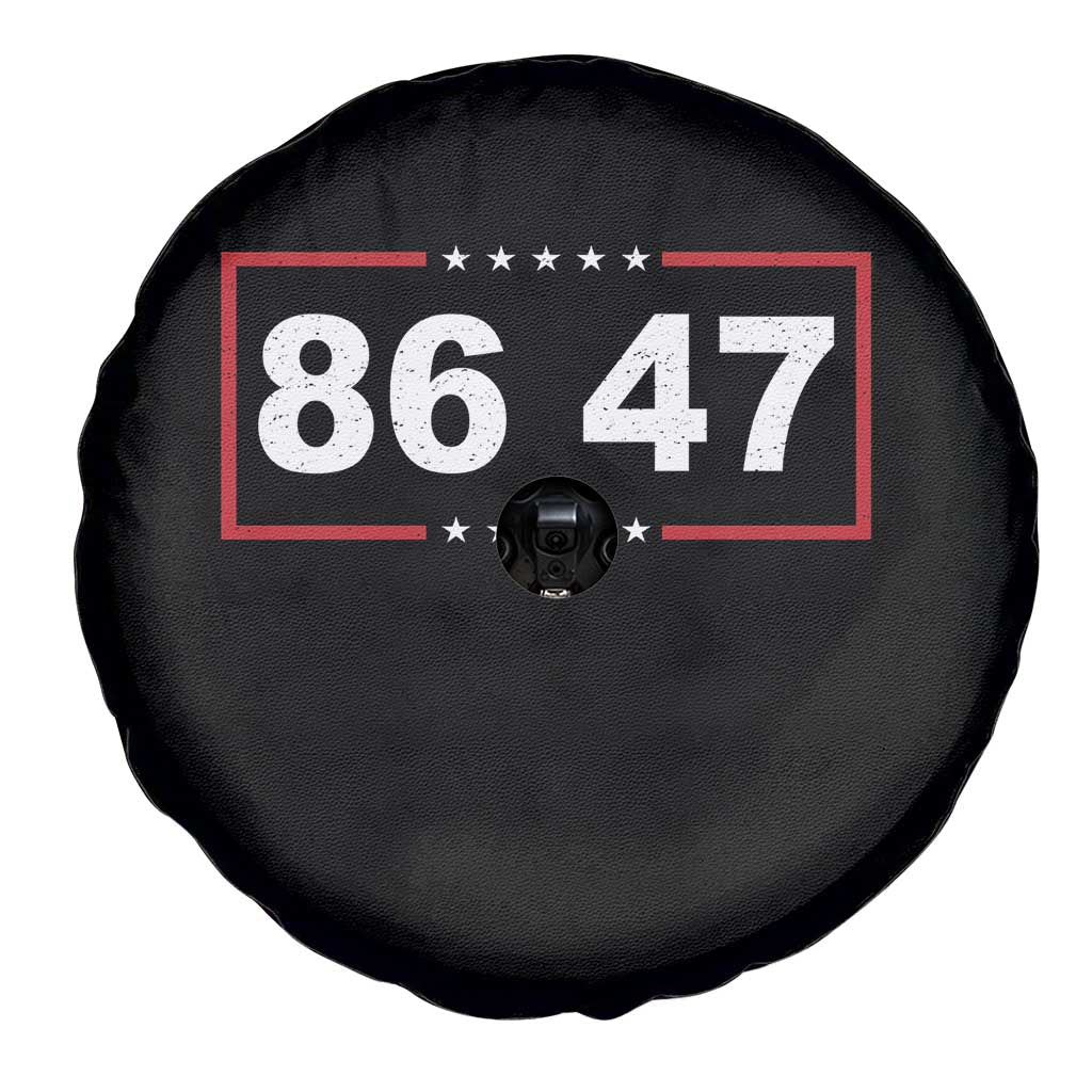 Vintage 8647 Spare Tire Cover US Political FDT Stars And Stripes