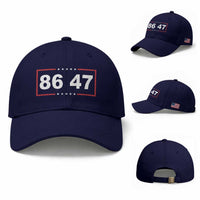 Vintage 8647 Baseball Cap US Political FDT Stars And Stripes