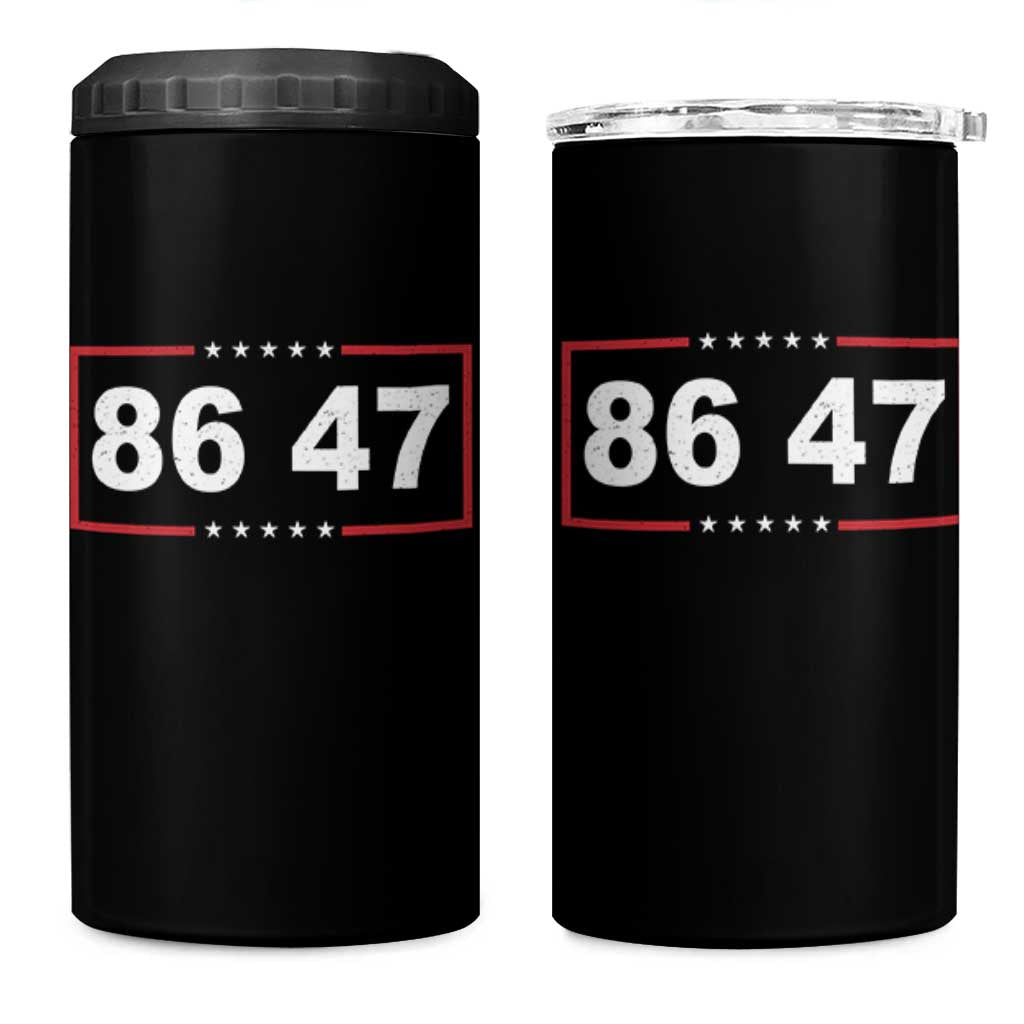 Vintage 8647 4 in 1 Can Cooler Tumbler US Political FDT Stars And Stripes