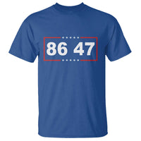 Vintage 8647 T Shirt US Political FDT Stars And Stripes