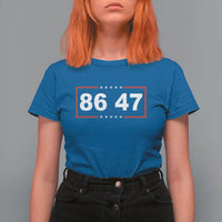 Vintage 8647 T Shirt For Women US Political FDT Stars And Stripes