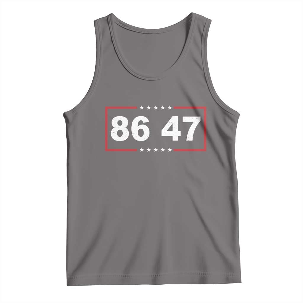 Vintage 8647 Tank Top US Political FDT Stars And Stripes