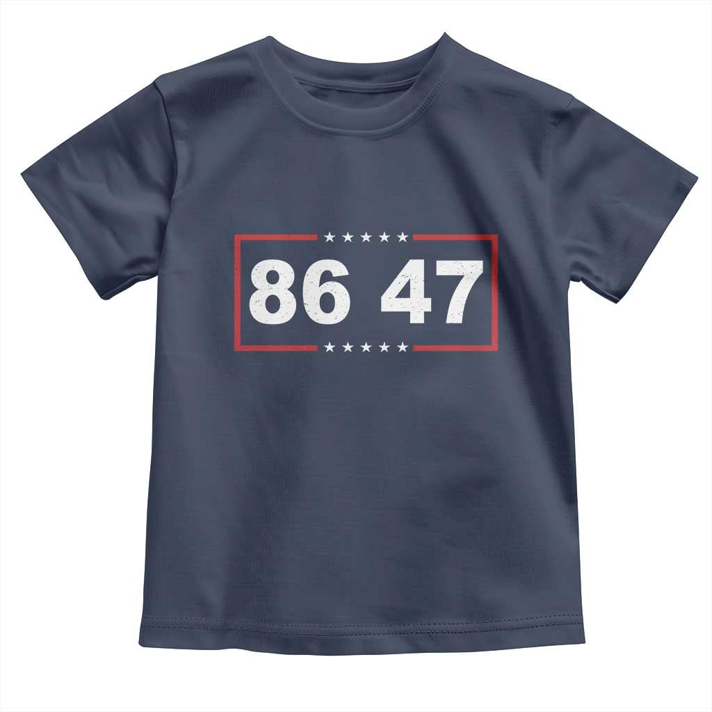 Vintage 8647 Toddler T Shirt US Political FDT Stars And Stripes