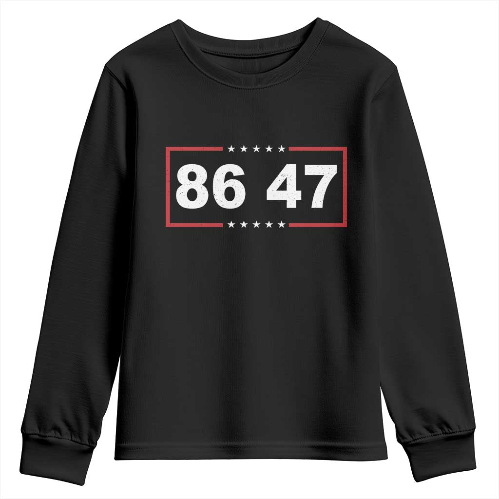 Vintage 8647 Youth Sweatshirt US Political FDT Stars And Stripes