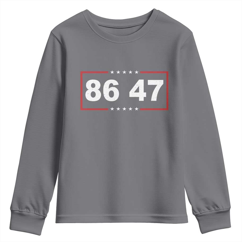 Vintage 8647 Youth Sweatshirt US Political FDT Stars And Stripes
