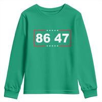 Vintage 8647 Youth Sweatshirt US Political FDT Stars And Stripes