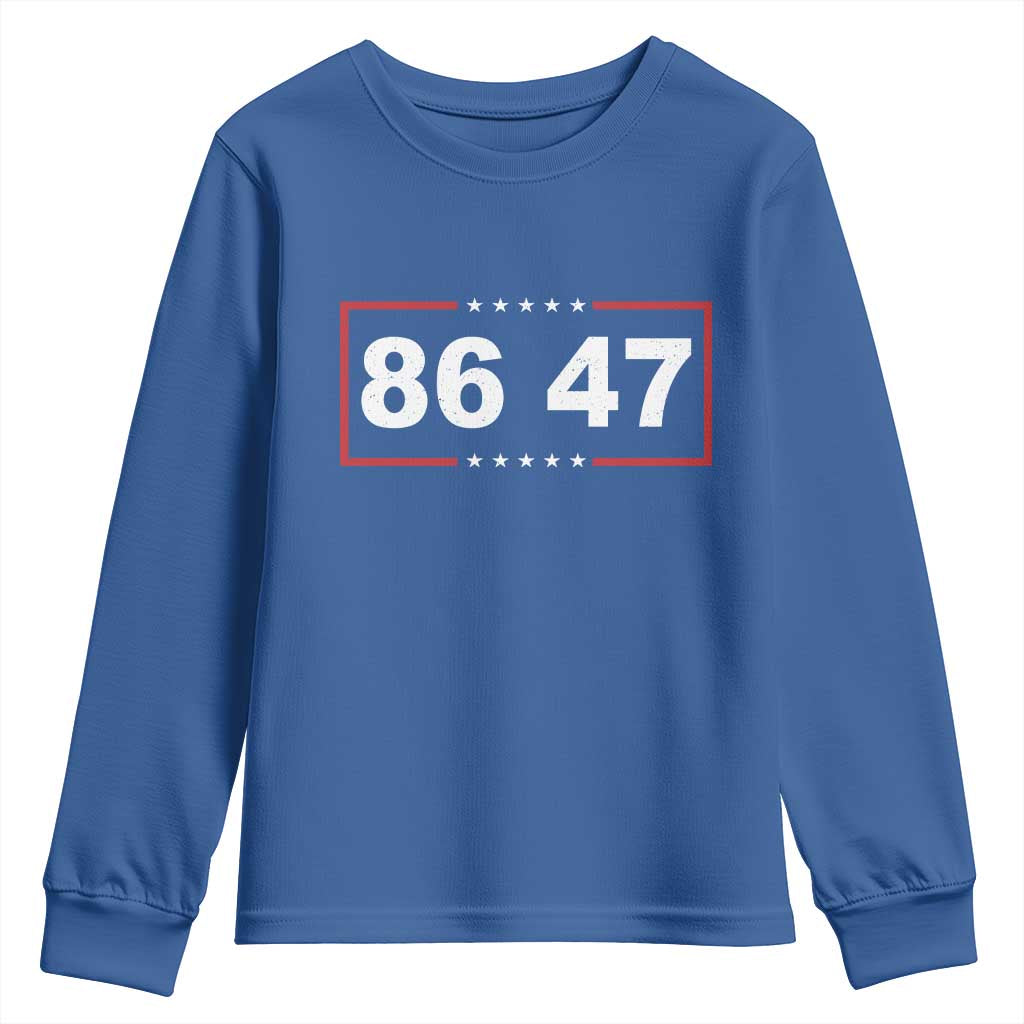 Vintage 8647 Youth Sweatshirt US Political FDT Stars And Stripes