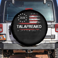 Talafreako James Talarico 2026 Spare Tire Cover US Senate Texas Vintage American Flag