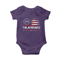 Talafreako James Talarico 2026 Baby Onesie US Senate Texas Vintage American Flag