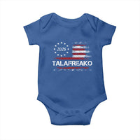 Talafreako James Talarico 2026 Baby Onesie US Senate Texas Vintage American Flag