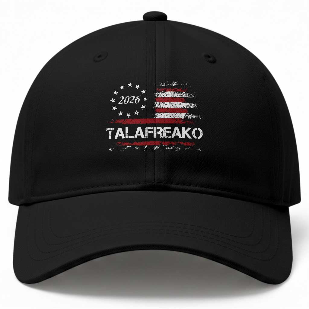 Talafreako James Talarico 2026 Baseball Cap US Senate Texas Vintage American Flag