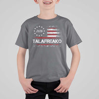 Talafreako James Talarico 2026 T Shirt For Kid US Senate Texas Vintage American Flag