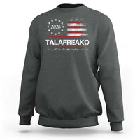 Talafreako James Talarico 2026 Sweatshirt US Senate Texas Vintage American Flag