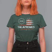 Talafreako James Talarico 2026 T Shirt For Women US Senate Texas Vintage American Flag
