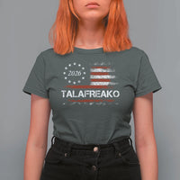 Talafreako James Talarico 2026 T Shirt For Women US Senate Texas Vintage American Flag