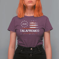 Talafreako James Talarico 2026 T Shirt For Women US Senate Texas Vintage American Flag