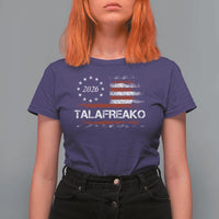 Talafreako James Talarico 2026 T Shirt For Women US Senate Texas Vintage American Flag