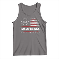 Talafreako James Talarico 2026 Tank Top US Senate Texas Vintage American Flag
