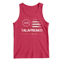 Talafreako James Talarico 2026 Tank Top US Senate Texas Vintage American Flag