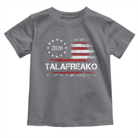 Talafreako James Talarico 2026 Toddler T Shirt US Senate Texas Vintage American Flag