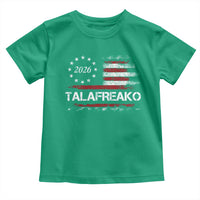 Talafreako James Talarico 2026 Toddler T Shirt US Senate Texas Vintage American Flag