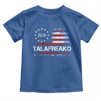 Talafreako James Talarico 2026 Toddler T Shirt US Senate Texas Vintage American Flag