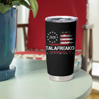 Talafreako James Talarico 2026 Tumbler Cup US Senate Texas Vintage American Flag