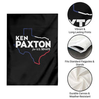 Ken Paxton for US Senate Garden Flag Texas Senate Race 2026