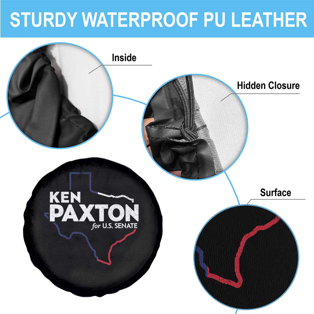 Ken Paxton for US Senate Spare Tire Cover Texas Senate Race 2026