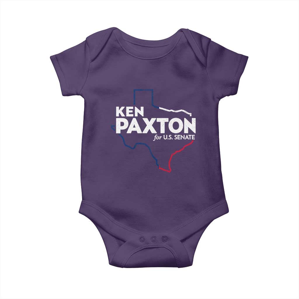 Ken Paxton for US Senate Baby Onesie Texas Senate Race 2026