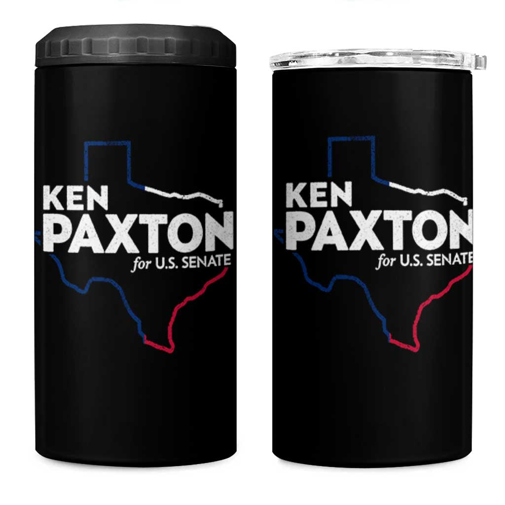 Ken Paxton for US Senate 4 in 1 Can Cooler Tumbler Texas Senate Race 2026