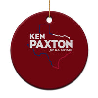 Ken Paxton for US Senate Ceramic Ornament Texas Senate Race 2026