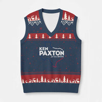 Ken Paxton for US Senate V-Neck Knit Sweater Vest Texas Senate Race 2026