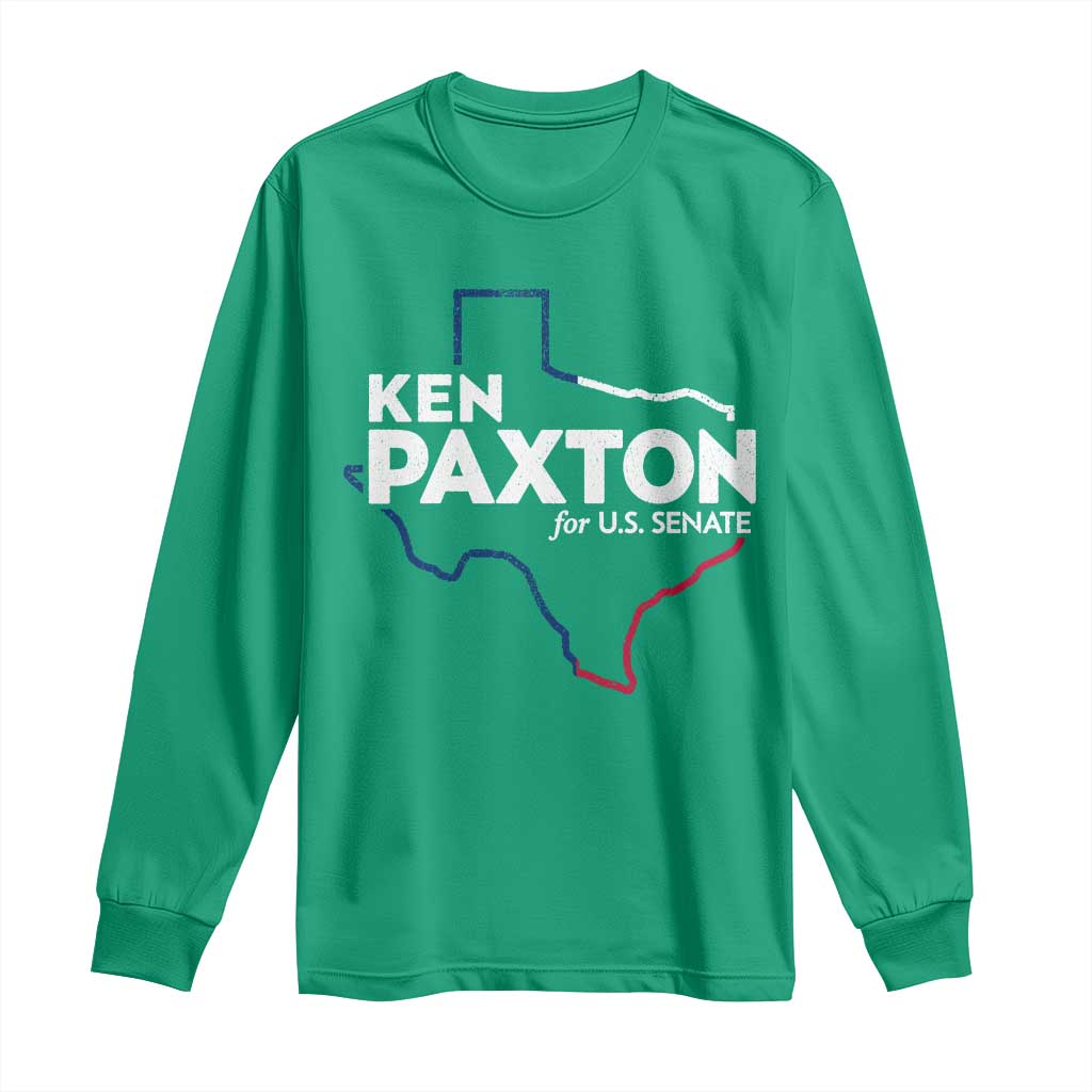 Ken Paxton for US Senate Long Sleeve Shirt Texas Senate Race 2026